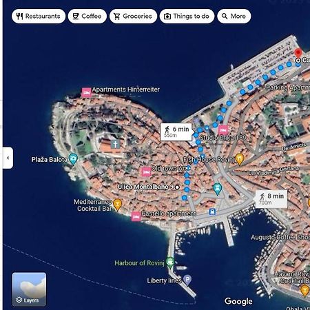 Old Town Rovinj City Center Exterior foto